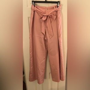 Antonio Melani Dusty Rose Tie Waist Pants Size 8